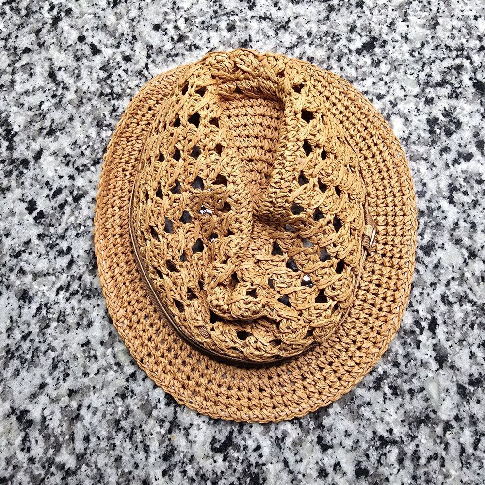 Scala Authentic Straw Fedora 2XL Doorfman Pacific Company